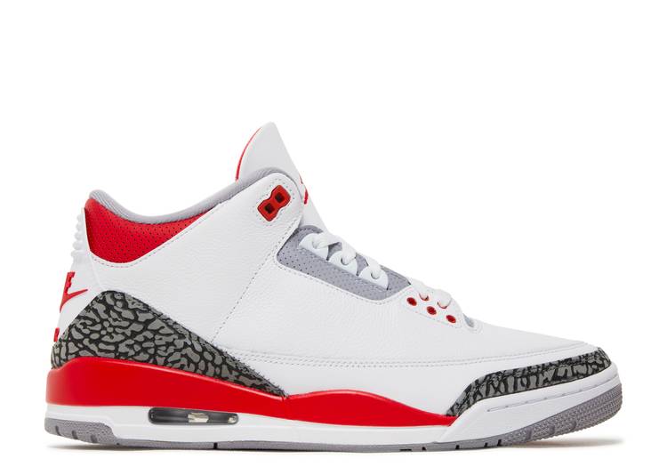Jordan 3 Retro Fire Red (2022) (USED)