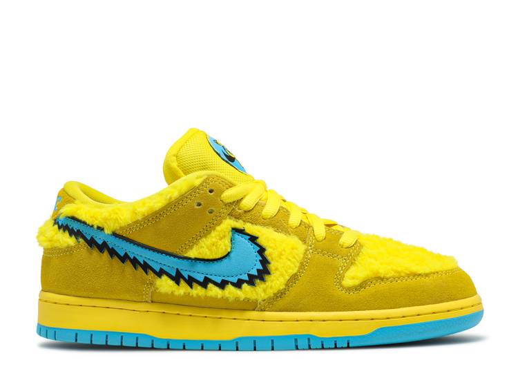 Nike SB Dunk Low Grateful Dead Bears Opti Yellow (Used) – KICKZ YWG