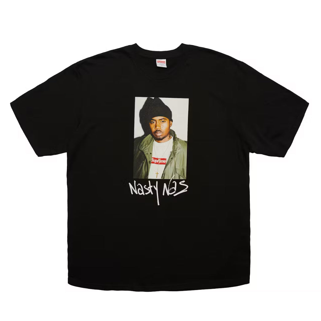 Supreme Nasty Nas Tee Black