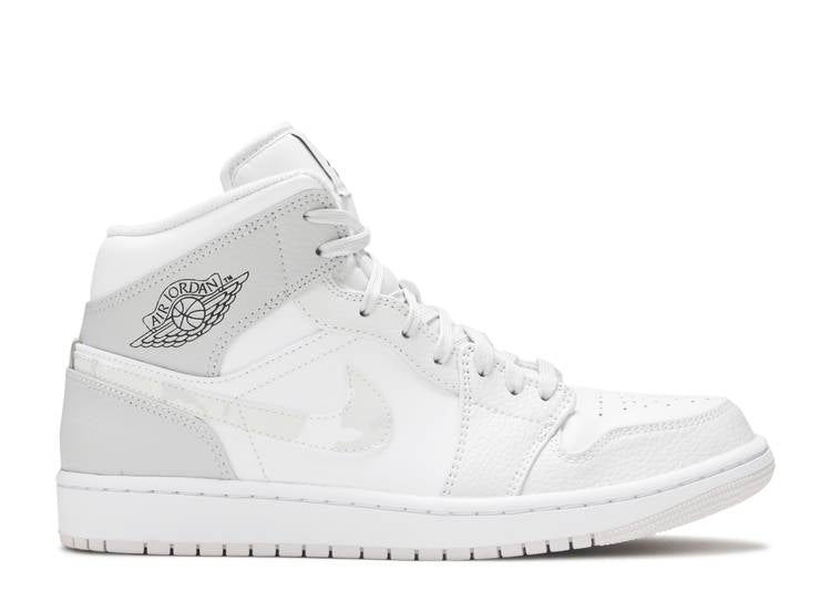Jordan 1 Mid Grey Camo