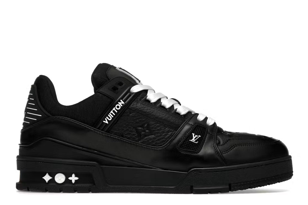 Louis Vuitton Trainer Black Embossed Monogram