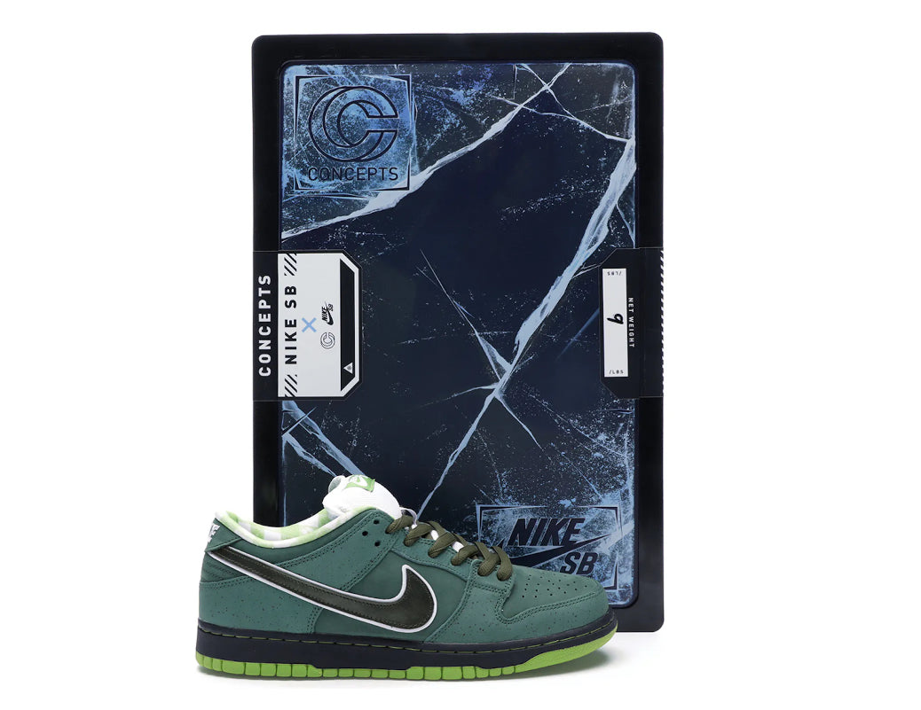 Nike SB Dunk Low Concepts Green Lobster (Special Box) (USED)