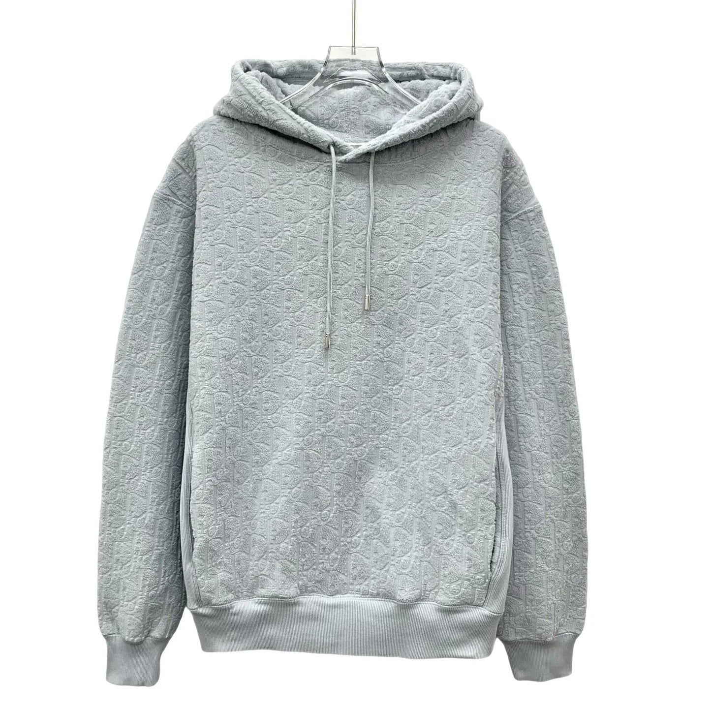 Dior Oblique Grey Towel Hoodie