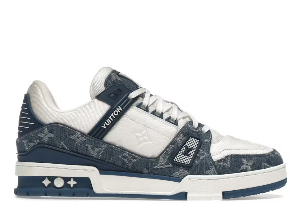 Louis Vuitton Trainer Blue Denim (USED)