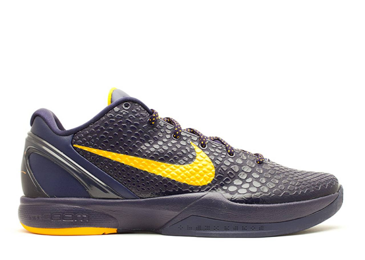 Kobe 6 purple and sale yellow