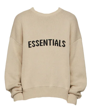 Fear of God Essentials Knit Linen Crewneck