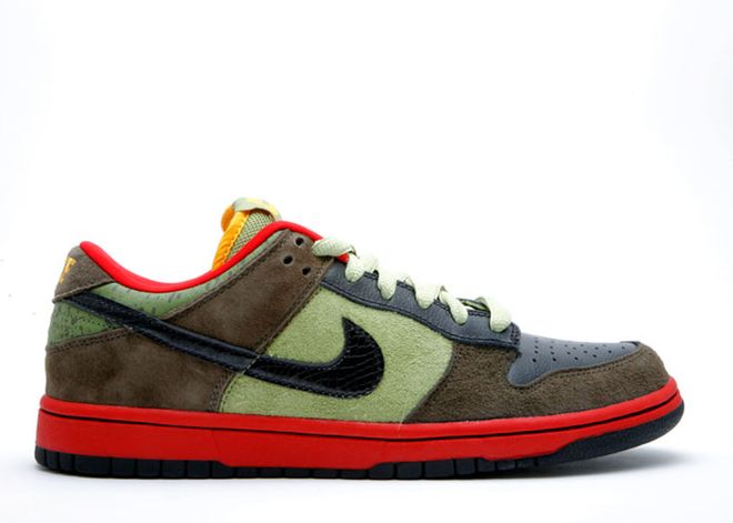 Nike SB Dunk Low Asparagus (USED)