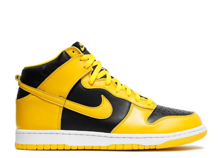 Nike Dunk High Black Varsity Maize