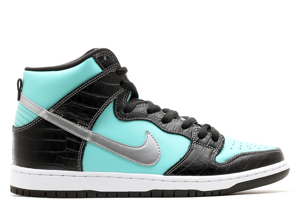 Nike SB Dunk High Diamond Supply Co. Aqua Blue (USED)