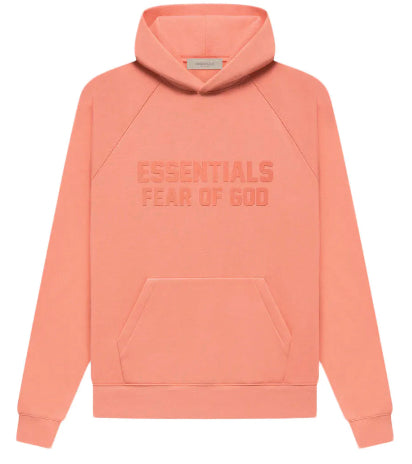 Fear of God Essentials Hoodie Coral