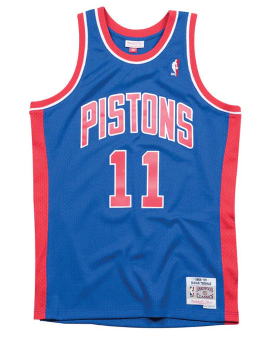 MITCHELL & NESS NBA Detroit Pistons Isiah Thomas 1988-89 Jersey