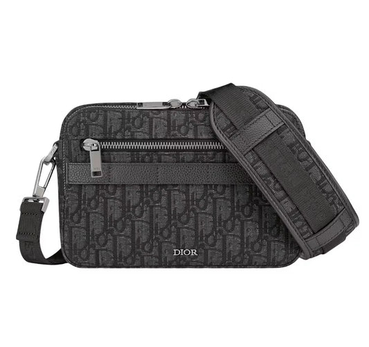Dior Oblique Safari Messenger Bag Black