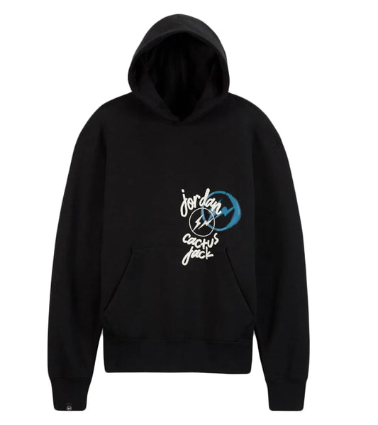 Travis Scott x Jordan x Fragment Hoodie Black