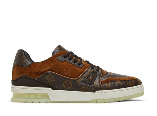 Louis Vuitton Trainer Brown Monogram Suede (USED)