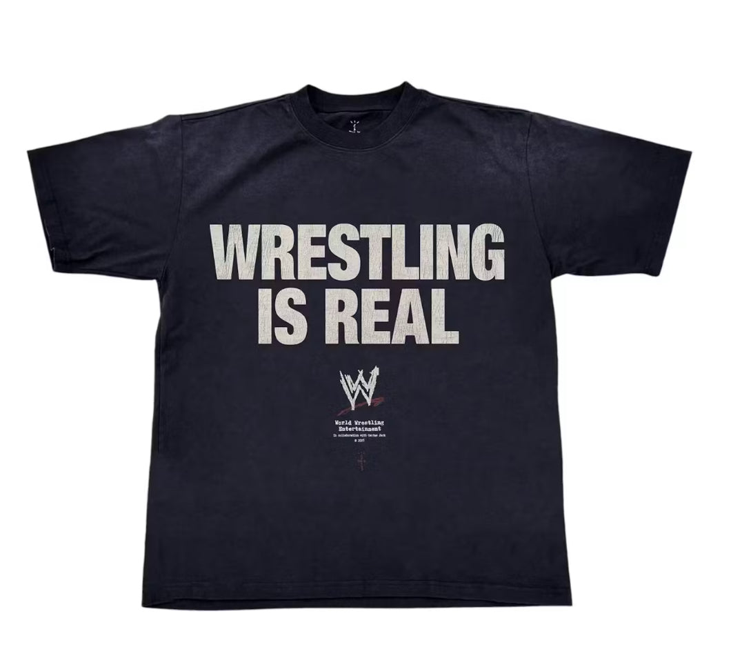 Travis Cactus Jack Wrestling Tee