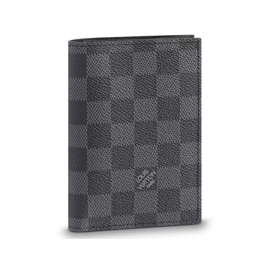 Louis Vuitton Damier Graphite Passport Cover / Wallet
