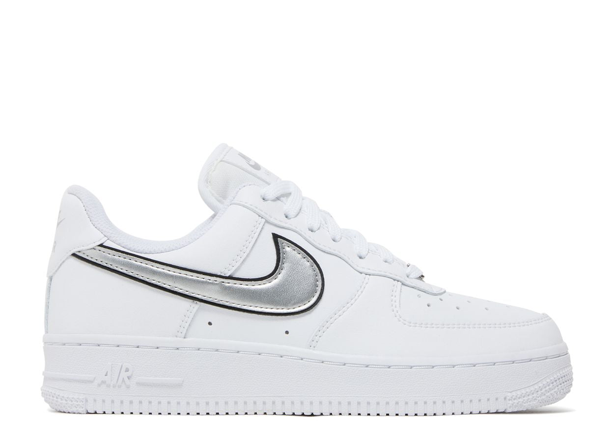 Nike Air Force 1 White Metallic Silver (W)