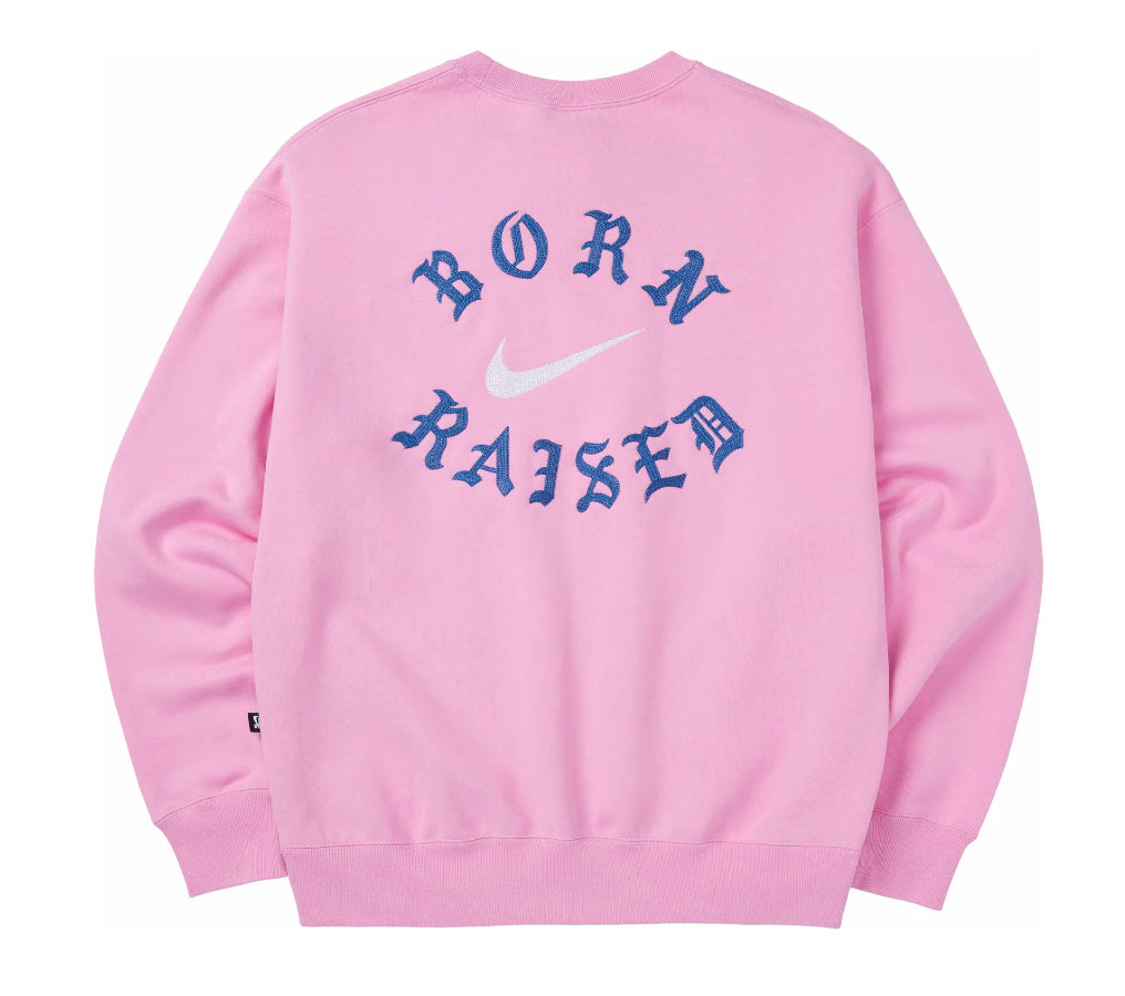 Nike SB Born x Raised Crewneck Sweatshirt Pink