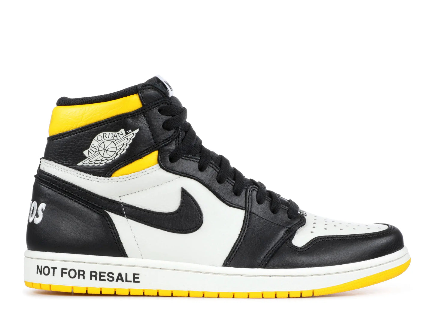 Jordan 1 Retro High Not for Resale Varsity Yellow