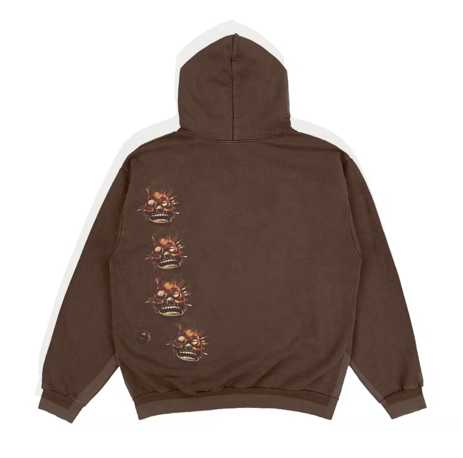 Travis Utopia A2 Brown Hoodie