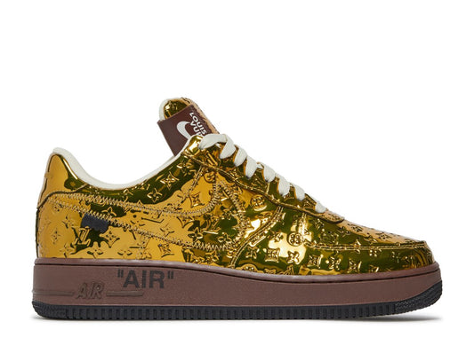 Louis Vuitton Air Force 1 Gold