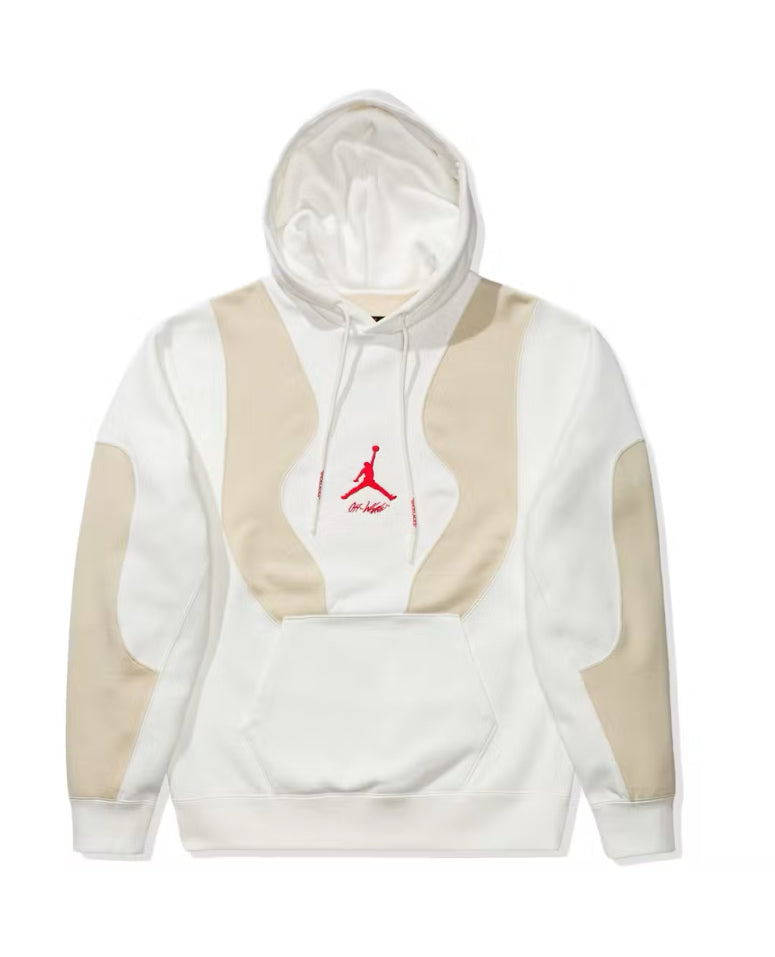 Off White x Jordan Hoodie White