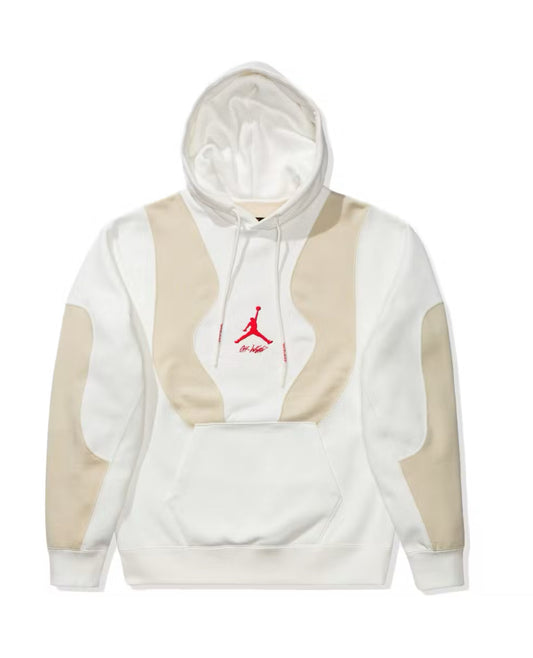 Off White x Jordan Hoodie White