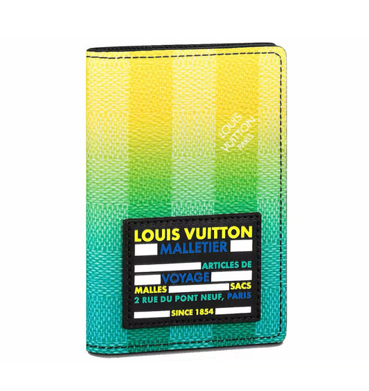 Louis Vuitton “Stripes Gradient” Pocket Organizer Wallet