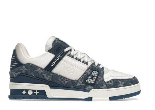 Louis Vuitton Trainer Denim Blue
