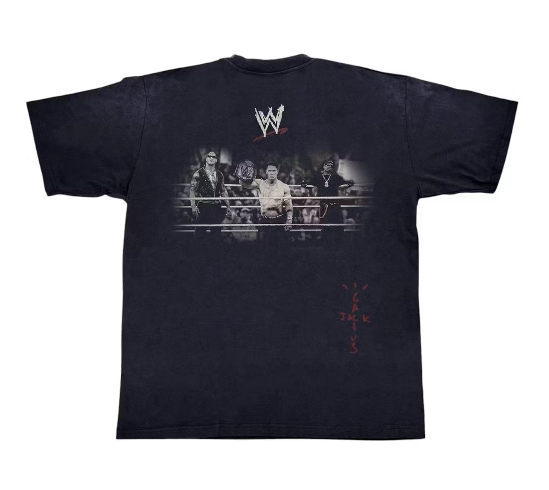 Travis Cactus Jack Wrestling Tee