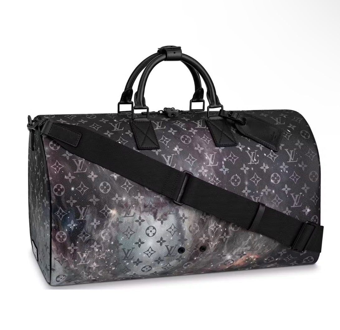 Louis Vuitton Duffel Bandoulliere Keepall 50 Galaxy