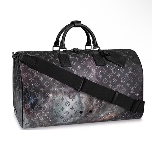 Louis Vuitton Duffel Bandoulliere Keepall 50 Galaxy
