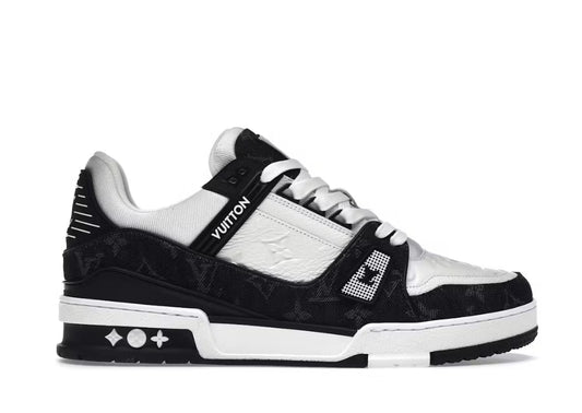 Louis Vuitton Trainer Monogram Black White (USED)