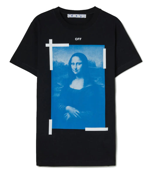 Off-White Tee Mona Lisa Black