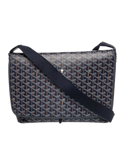 Goyard Capetien Messenger Cross Body Bag Dark Navy