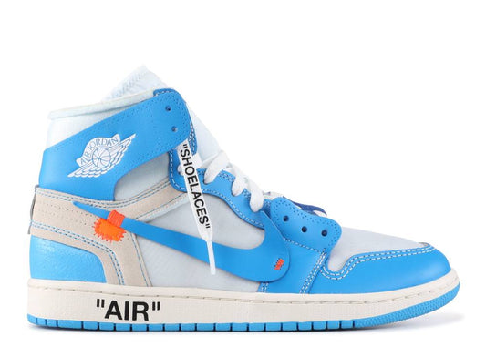 Jordan 1 Retro High Off-White University Blue (No Box) (USED)