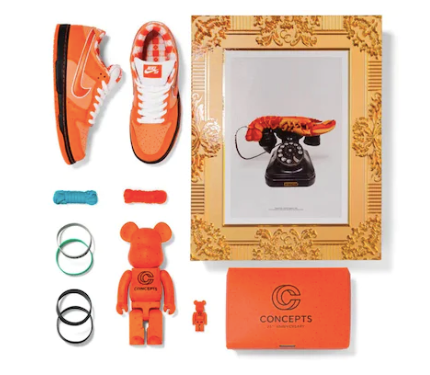 Nike SB Dunk Low Concepts Orange Lobster (Special Box)