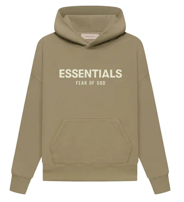 Fear of God Essentials Kids Hoodie Oak