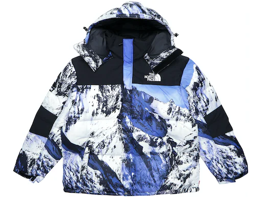 Supreme The North Face Mountain Baltoro Jacket Blue/White
