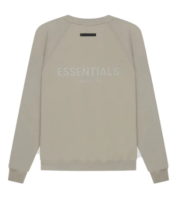 Fear of God Essentials Pull-Over Crewneck Moss/Goat