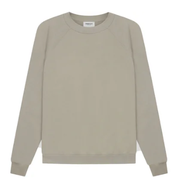 Fear of God Essentials Pull-Over Crewneck Moss/Goat