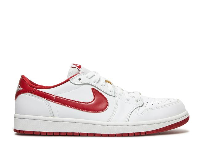 Jordan 1 Retro Low White Varsity Red