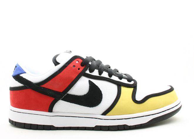 Nike SB Dunk Low Piet Mondrian