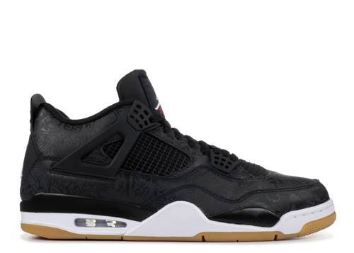 Jordan 4 Retro Laser Black Gum (USED)