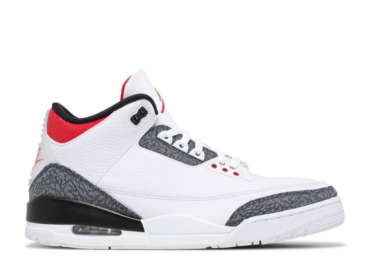 Jordan 3 Retro SE Fire Red Denim (2020) (USED)