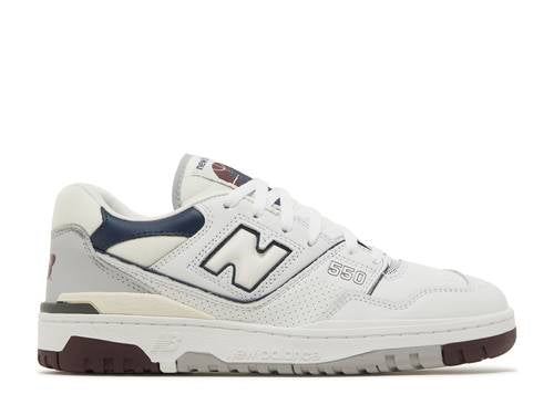 New Balance 550 White Natural Indigo Burgundy