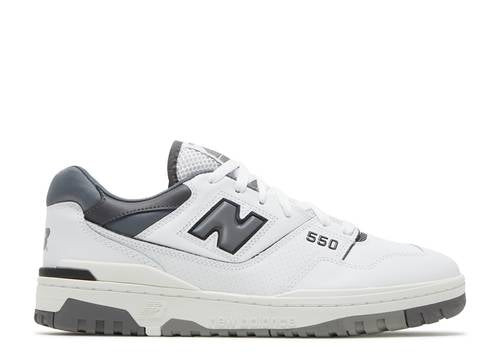 New Balance 550 White Grey Dark Grey