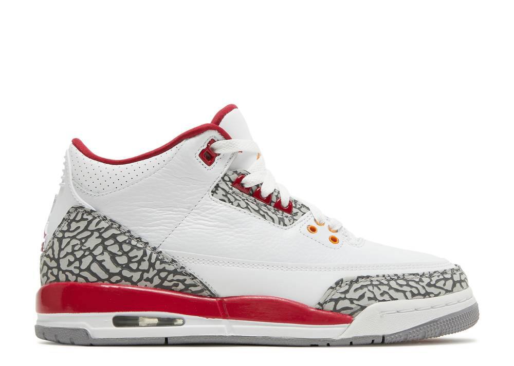 Jordan 3 Retro Cardinal (GS)