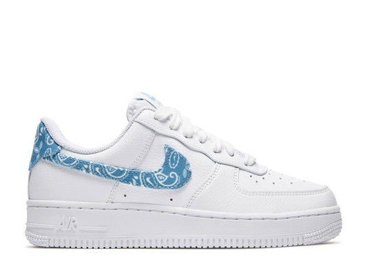 Nike Air Force 1 Low '07 Essential White Worn Blue Paisley (W)