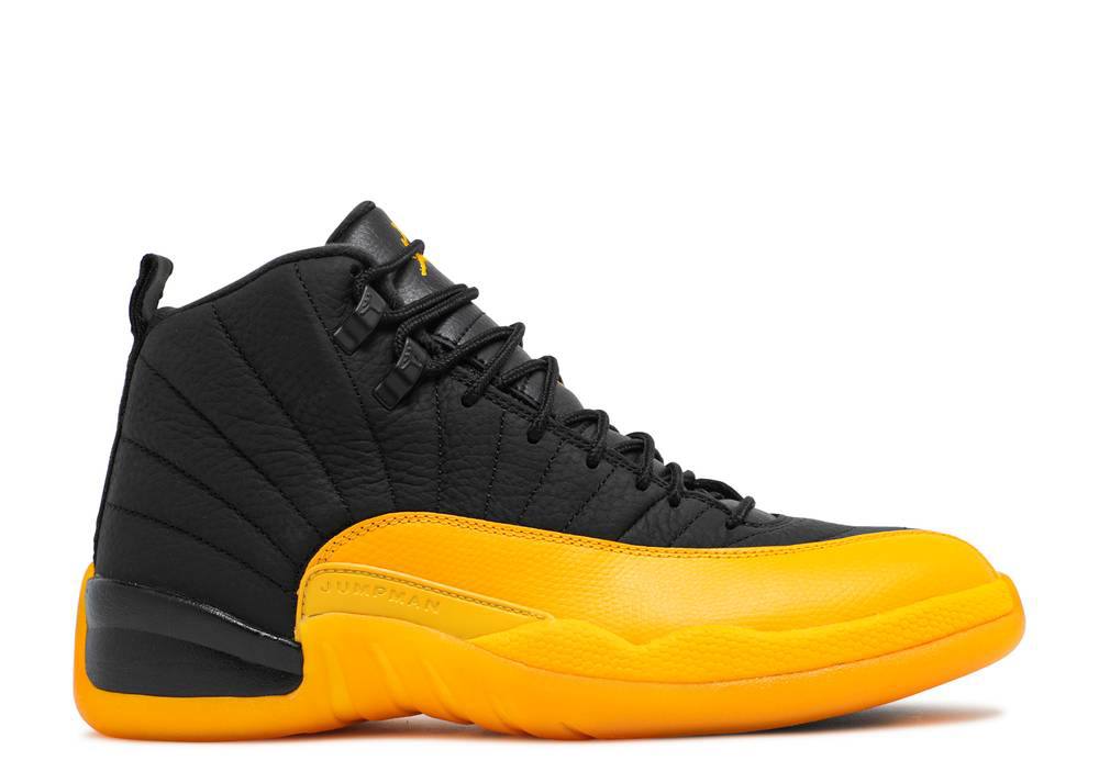 Jordan 12 Retro Black University Gold